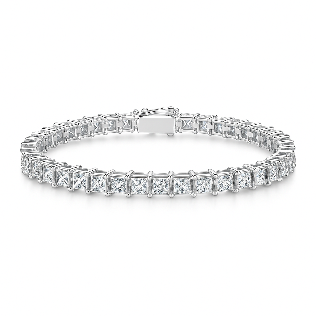 The Blakely Moissanite Tennis Bracelet (4mm)
