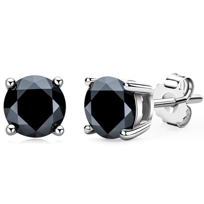 The Back Remy Studs (1 Carat)