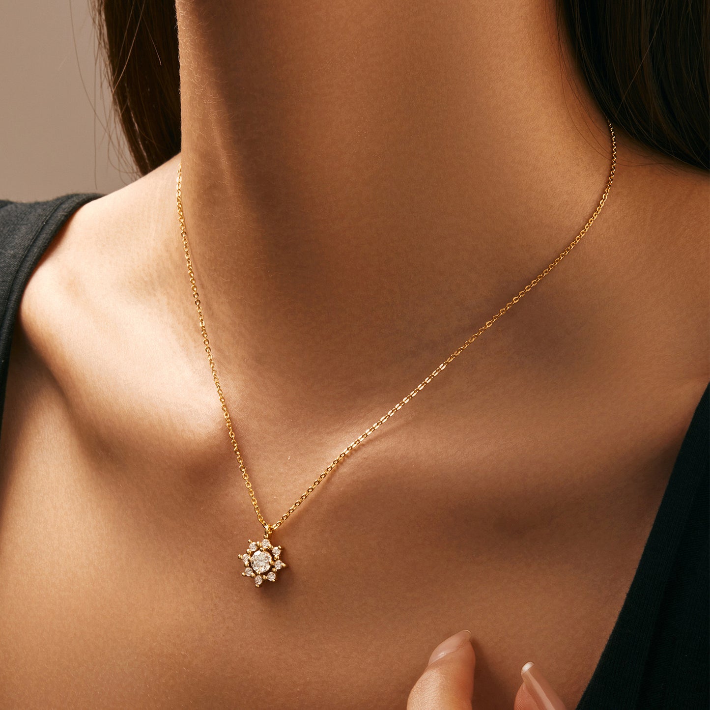 The Snow Necklace (0.5 Carat)
