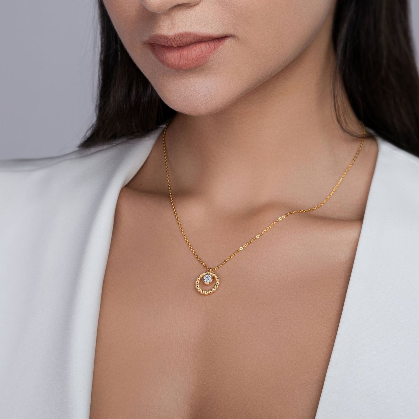 The Finn Necklace (0.5 Carat)
