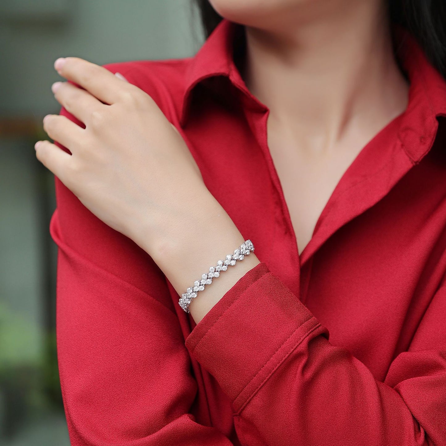 The Isabella Moissanite Bracelet