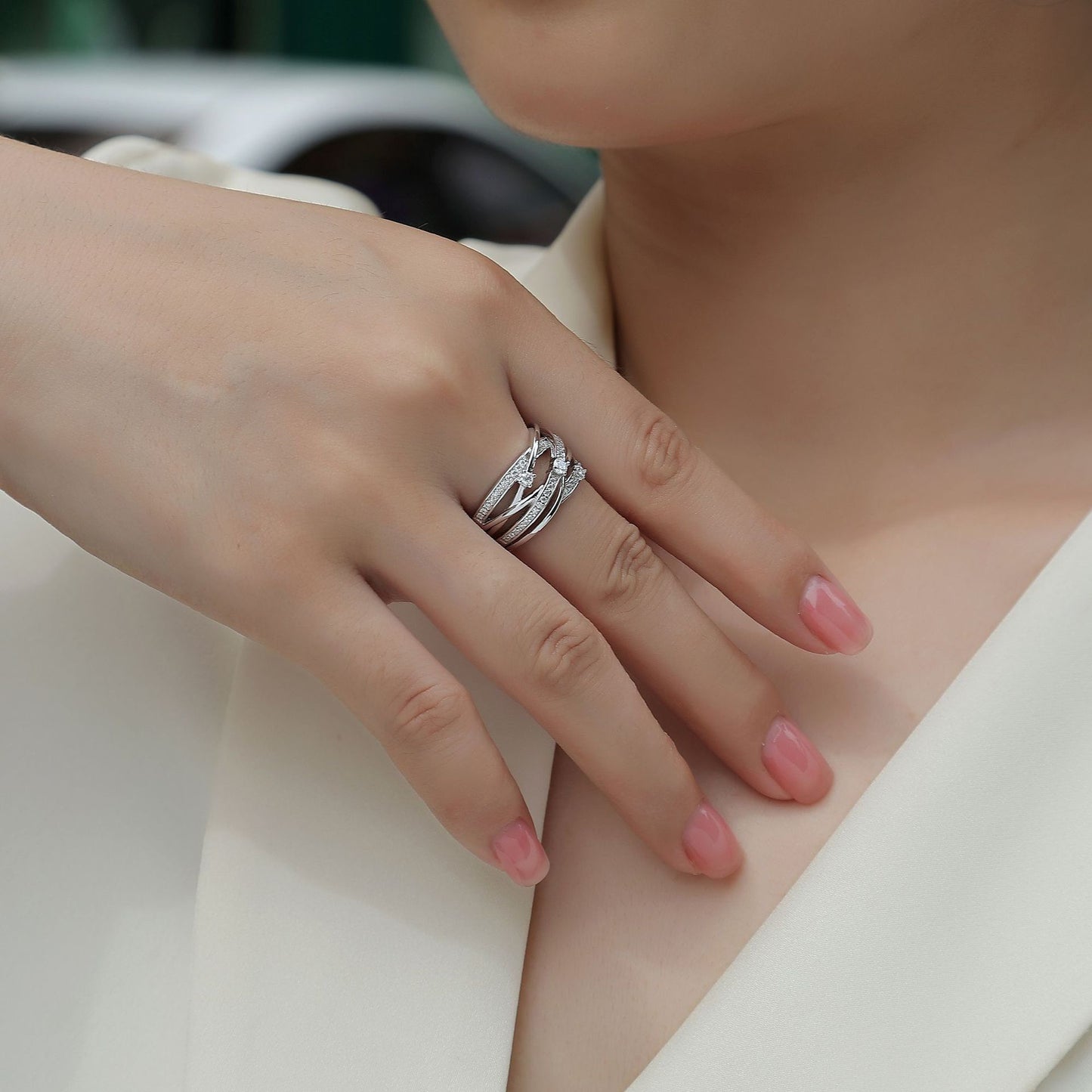 The Stacked Ring