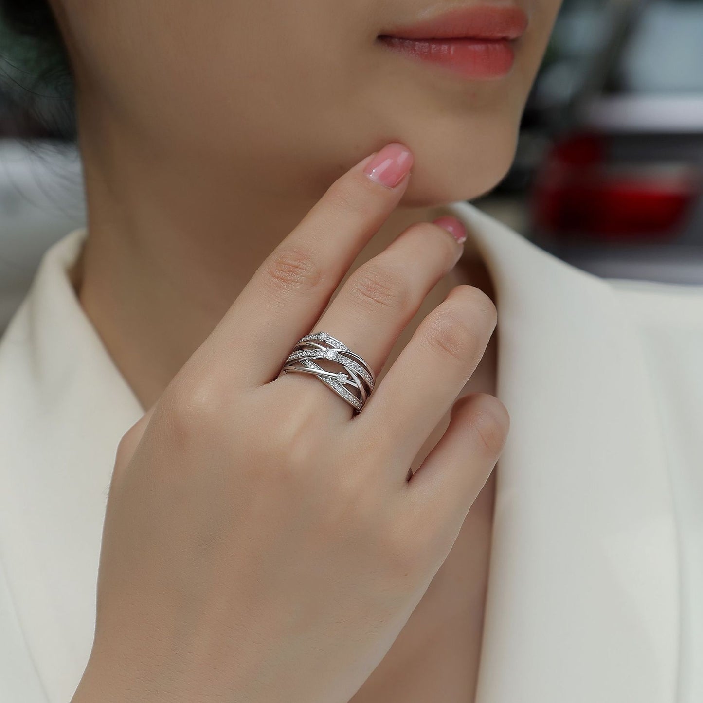 The Stacked Ring
