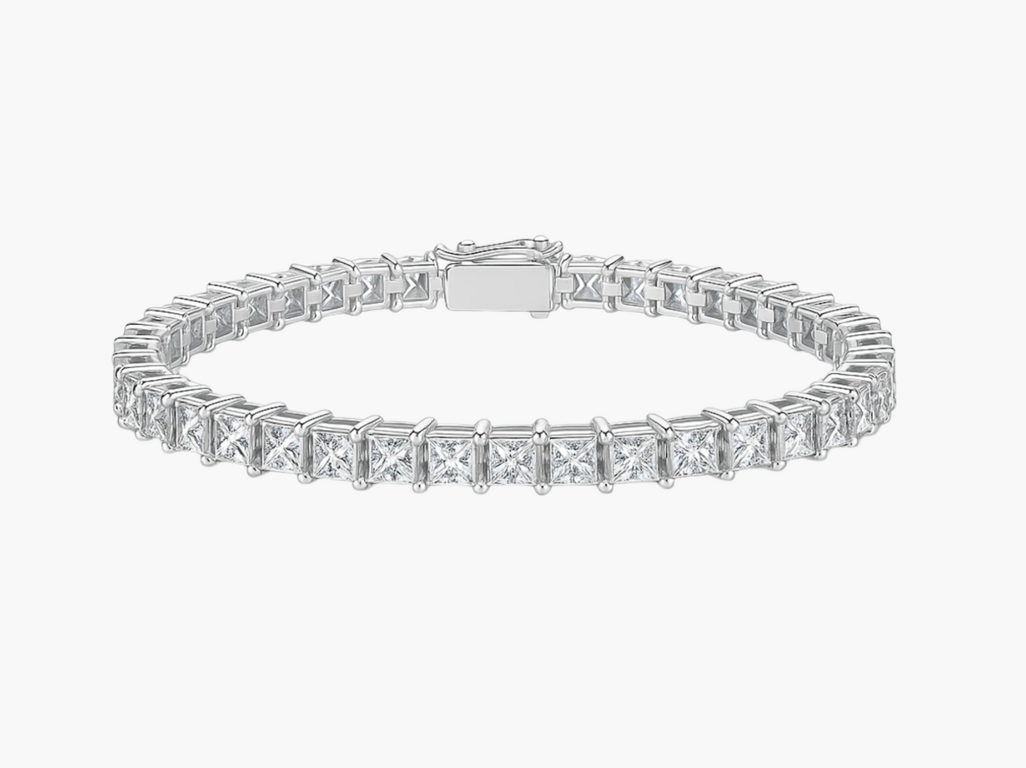 The Blakely Moissanite Tennis Bracelet (4mm)