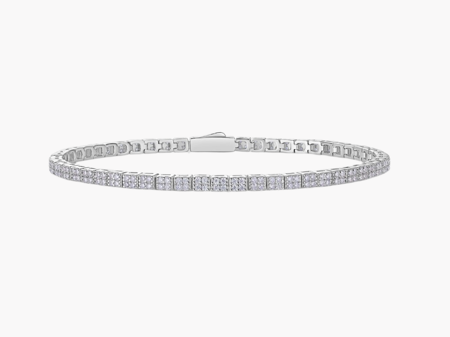 The Lively Moissanite Tennis Bracelet (2.5mm)
