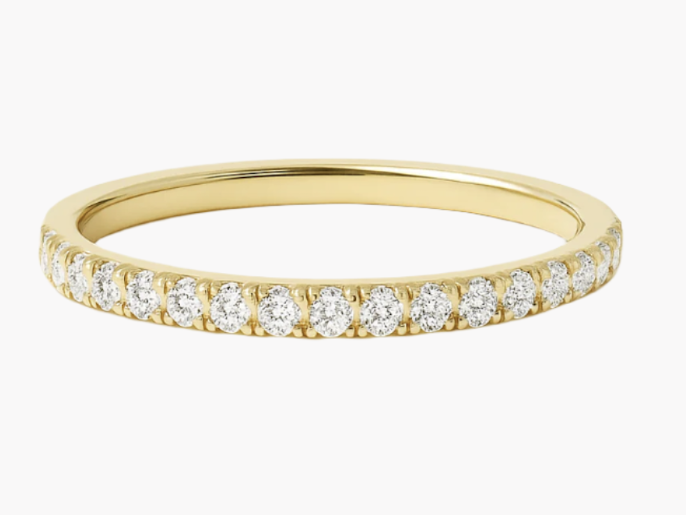 MOISSANITE ETERNITY BAND (2mm)
