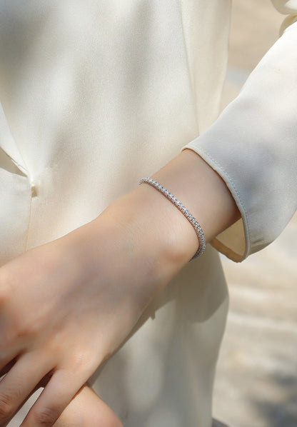 The Willow Moissanite Tennis Bracelet